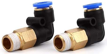 Штуцер цанговый угловой SNS SPL-12-02