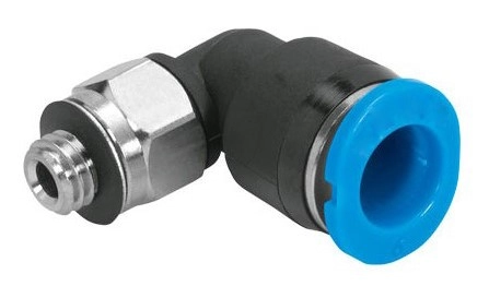 Штуцер цанговый угловой SNS SPL-5-M5C