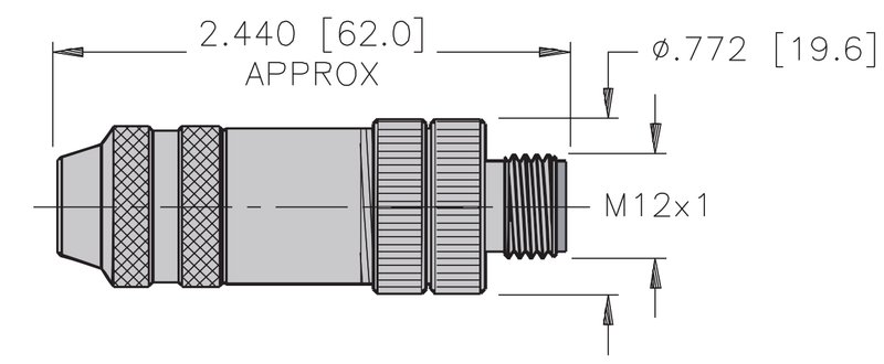Разъем Sentinel DZS5-M12/8.5