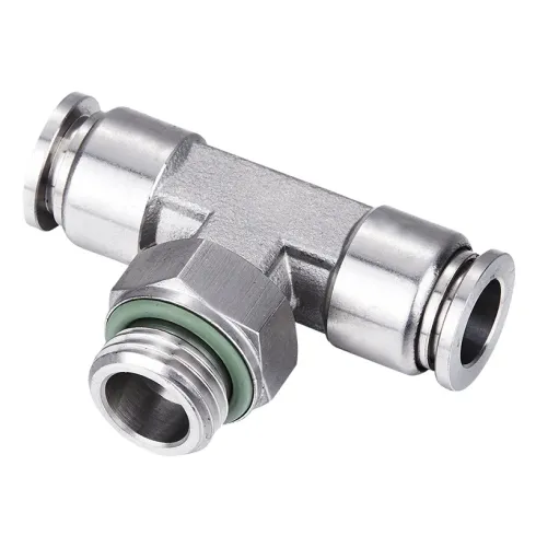 Тройник цанговый Pneumax SSB-06-M5