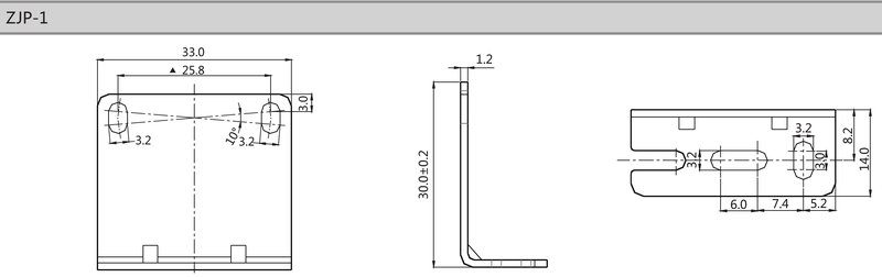 Монтажный кронштейн LANBAO ZJP-1
