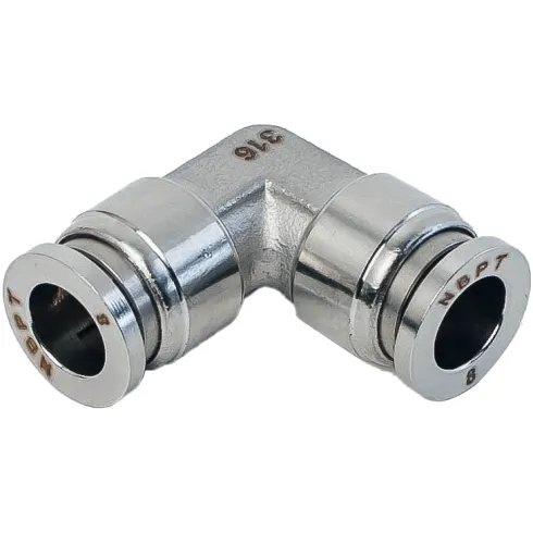 Штуцер цанговый угловой NBPT NBSSV-08