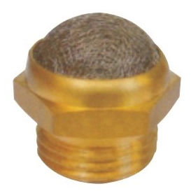 Глушитель латунный резьбовой пневматический E.MC VD-06 1/8
