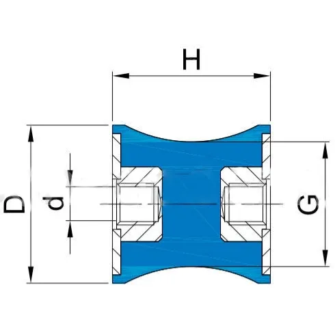 Виброизолятор FFSG40X30 M8 FFSG4030008G ISB