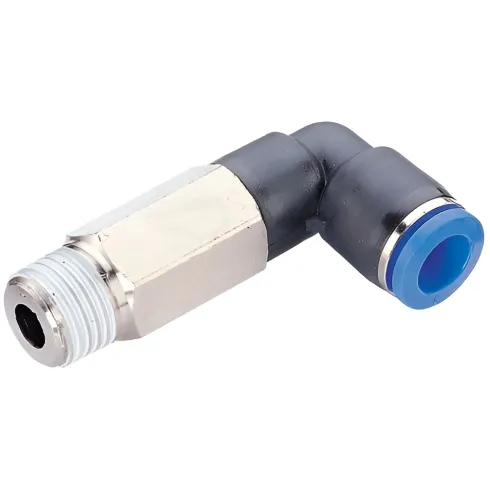 Штуцер цанговый угловой удлиненный XCPC XPLL-06-04