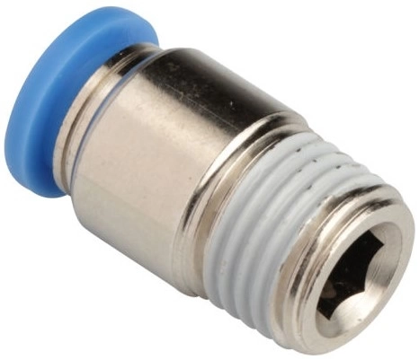 Штуцер цанговый с обратным клапаном XCPC XSPC-12-04