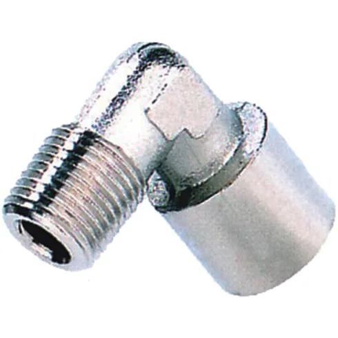 Штуцер угловой с наружной и внутренней резьбой XCPC XPEFL-02