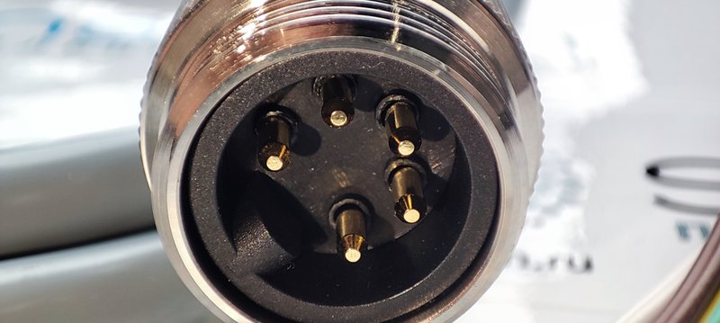 Разъем с кабелем Sentinel ZMS5-2/PVC