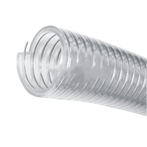 Пищевой нап.-всас. ПВХ рукав, армированный стальной спиралью TITAN LOCK TL050LG